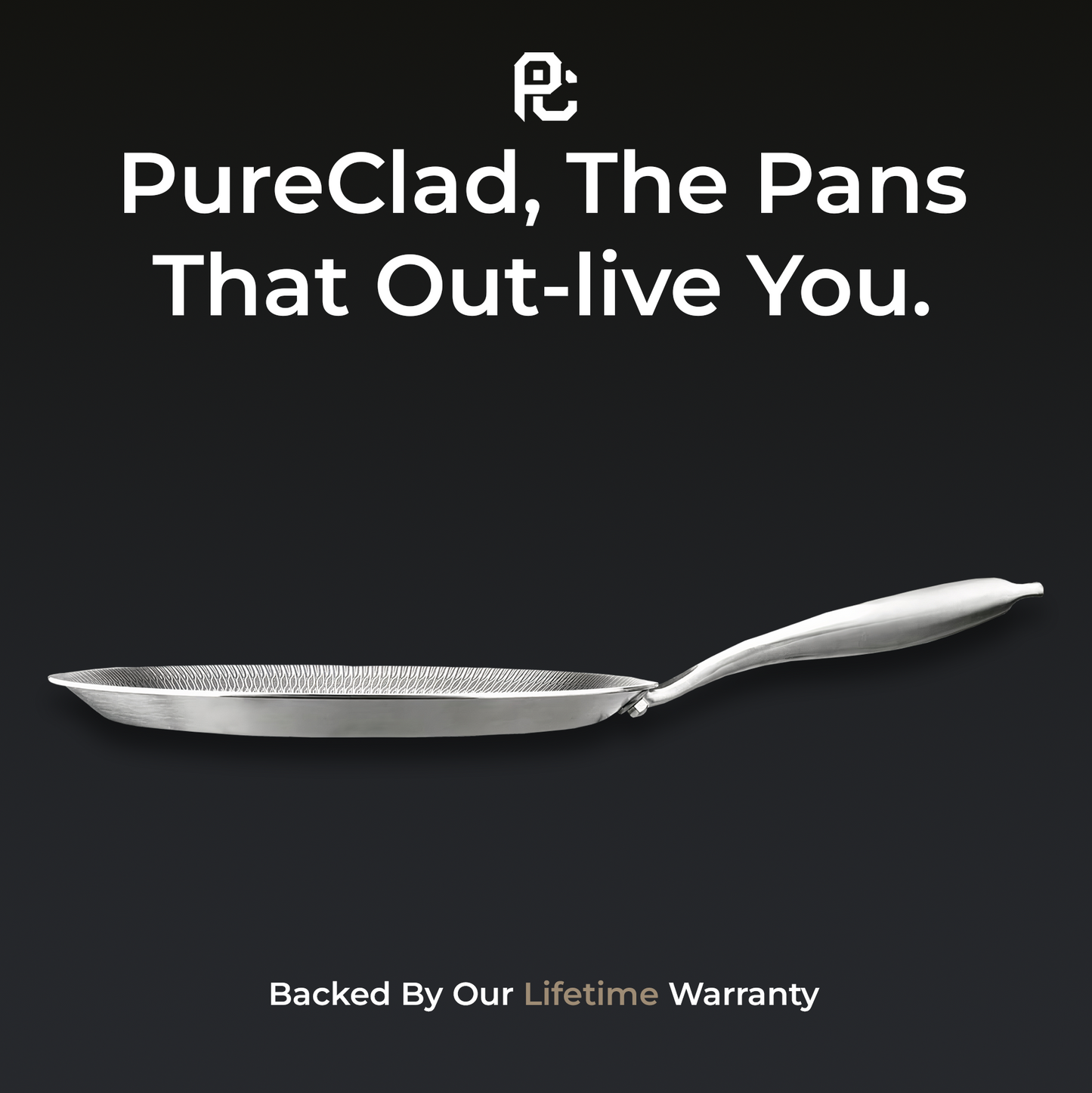 PureClad™ - 7 pc Hybrid Wok & Pans Set w/ Lids